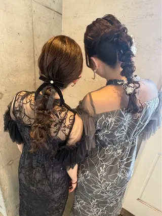 ロング ヘアアレンジ 美髪× ヘアセット✨Araiのヘアスタイル