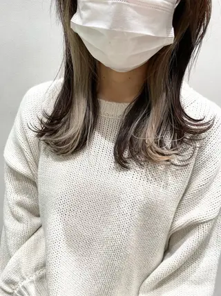ミディアム 田中 洸樹のヘアスタイル