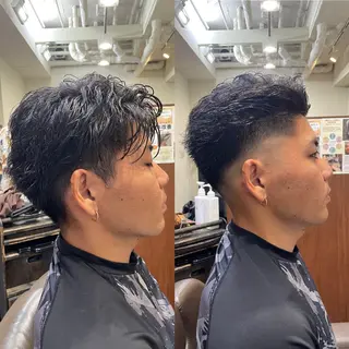 ショート メンズ 💈トレサンパ 💈金山駅✂︎愛実のヘアスタイル