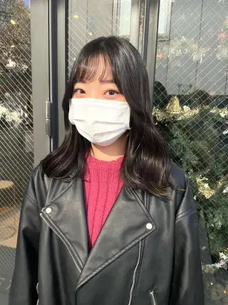 ミディアム カラー パーマ ヘアアレンジ HORN hairsalonのその他イメージ