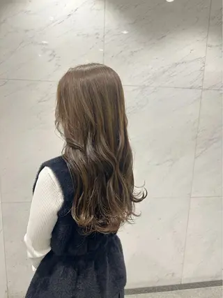 ロング カラー 古田 昂也のヘアスタイル