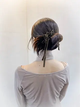 ヘアアレンジ hair make もりした　ゆうのヘアスタイル
