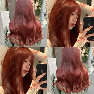 ロング カラー ブリーチなしカラー kana🐱のヘアスタイル