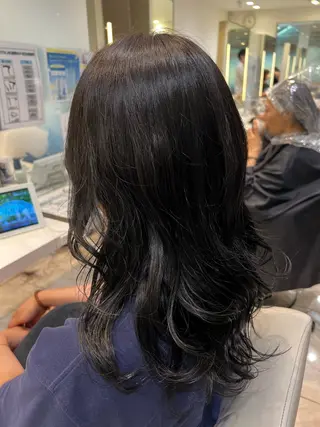 ミディアム 縮毛矯正/ショート 長岡/姉崎宏実🌿のヘアスタイル