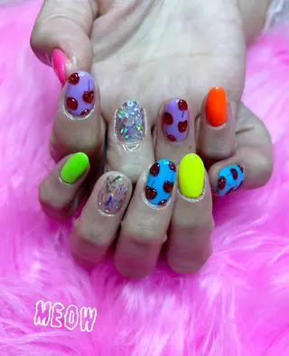 ネイル BodyDesignSalonEene.所属・MEOW RANのネイルデザイン