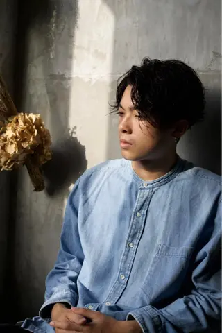 パーマ メンズ 落合 優樹のヘアスタイル