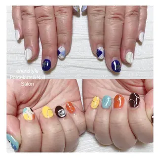 ミディアム ネイル 👑enen style👑のネイルデザイン