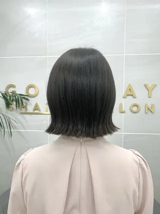 ショート カラー 本格ヘッドスパ🌿 ×ヘア 佐藤のヘアスタイル