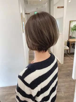 ショート カラー ハイライト⭐️上野 高広のヘアスタイル