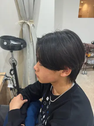 ミディアム パーマ メンズ 髪質改善/縮毛矯正 /メンズパーマ川田のヘアスタイル