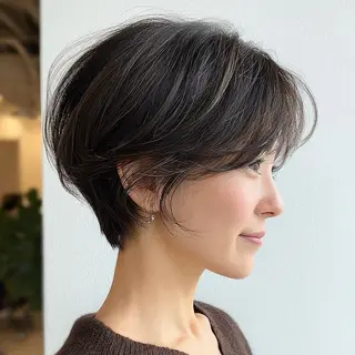 ショート ショート/脱白髪染め /鎌倉/コウスケのヘアスタイル