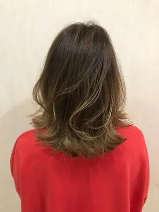 ミディアム カラー メンズ特化美容師/ 新井　洸太のヘアスタイル