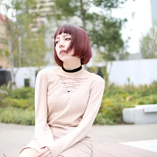 ミディアム Roji 米田 真一のヘアスタイル