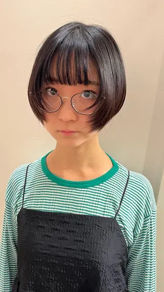 ショート 【美ボブ.艶カラー. 梅田茶屋町】midoのヘアスタイル