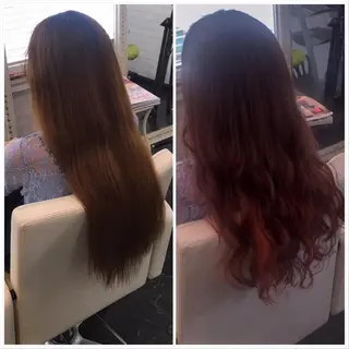 ロング カラー ヘアアレンジ Kimura Shinyaのヘアスタイル