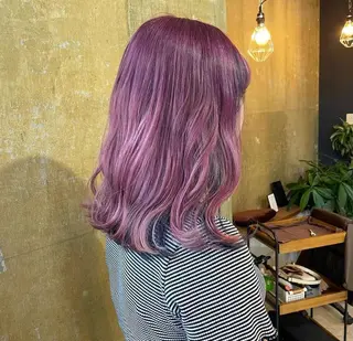 ミディアム カラー 🫟Blanco🫟 Color&Careのヘアスタイル
