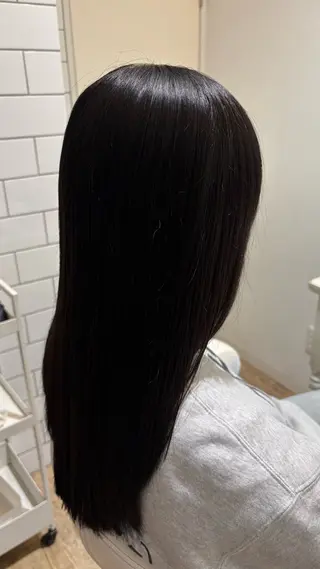 ロング 似合わせ 顔周りYUUGAのヘアスタイル