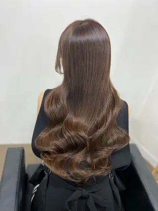 ロング 【ioe岡本】🐶 向井歩のヘアスタイル
