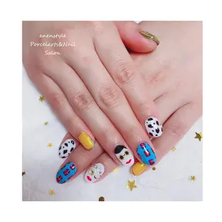 ミディアム ネイル 👑enen style👑のネイルデザイン