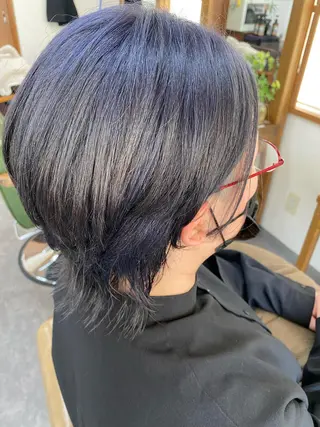 ショート 永沼 真依のヘアスタイル