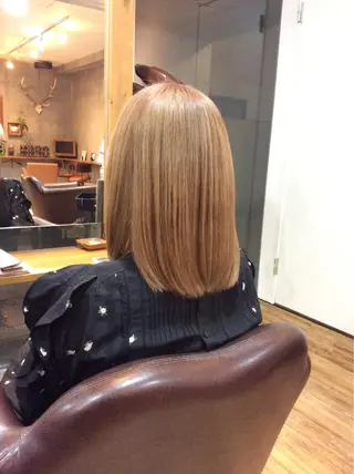 セミロング カラー シールエクステ 🪽CHIAKIのヘアスタイル