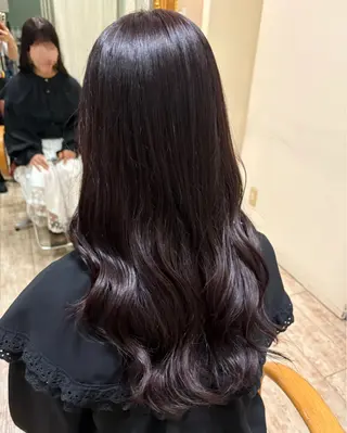 ロング カラー いもの こはるのヘアスタイル