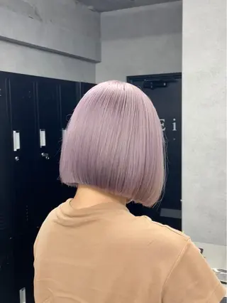 ショート カラー パーマ ヘアアレンジ メンズ キッズ ネイル マツエク・マツパ アイブロウ 大人スタイル 太田のヘアスタイル