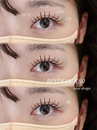マツエク・マツパ CreBiA🎀 ayaのマツエク・マツパデザイン