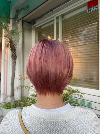 ショート 村上 由希のヘアスタイル