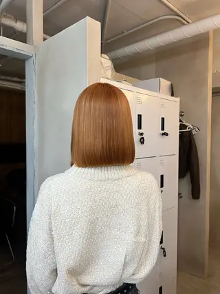 ミディアム yuuna 🤎のヘアスタイル