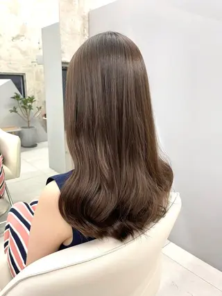 ロング カラー パーマ 滝沢 嵩大のヘアスタイル