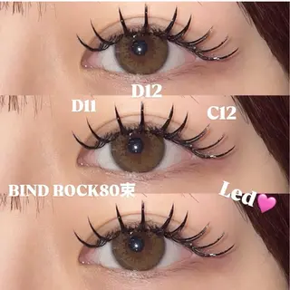 マツエク・マツパ BAMBI KANAのマツエク・マツパデザイン