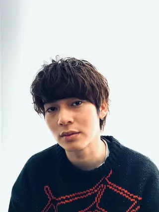 パーマ メンズ Ryo 難波 メンズサロンのヘアスタイル