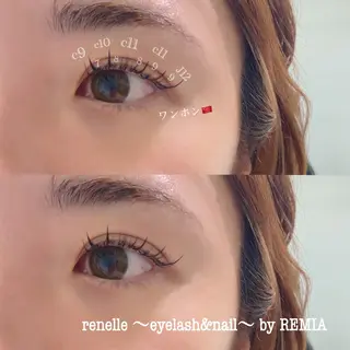 マツエク・マツパ renelle matsuiのマツエク・マツパデザイン