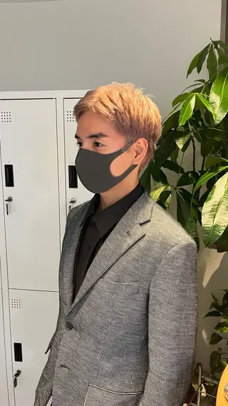 メンズ 新宿/ボブ/レイヤー 縮毛矯正/SACHIのヘアスタイル