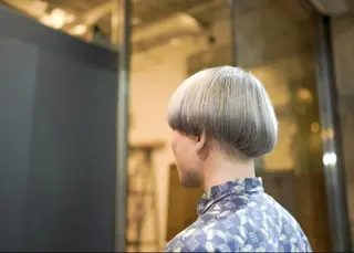 ショート カラー 安藤悠里/ハイトーン /デザインカラーのヘアスタイル