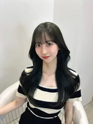 ロング カラー sho/ 名古屋/栄/韓国ヘアのヘアスタイル