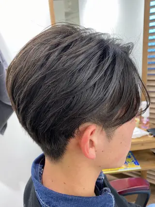 メンズ ハイライト⭐️上野 高広のヘアスタイル