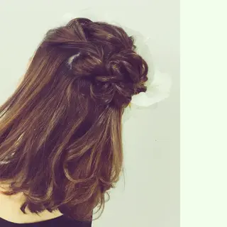 ショート ミディアム セミロング ロング カラー パーマ ヘアアレンジ 岡田 杏のエステ・リラクイメージ
