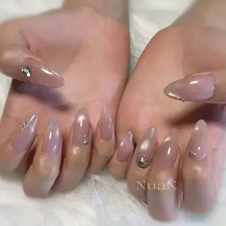 ネイル NuaN ミニモ停止中のネイルデザイン