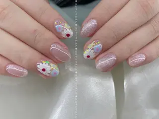 ネイル 神田 ココナッツのネイルデザイン