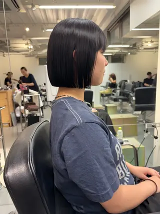 ショート カラー ボブ/似合わせカット /ニュアンスカラーのヘアスタイル