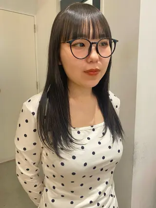 ロング YUUKI/ウルフ .ボブパーマのヘアスタイル