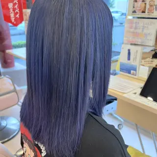 カラー 鈴木 優里花のヘアスタイル