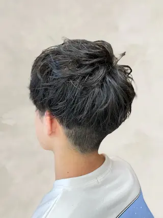 メンズ 似合わせカットカラー 🌿つじおかるみのヘアスタイル