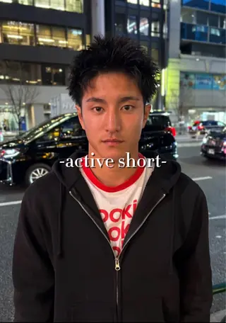 ショート パーマ メンズ 💈メンズ短髪特化 ✂︎伊藤大輝💈のヘアスタイル