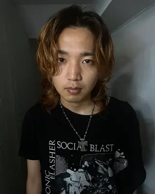 ショート カラー ケアパーマ/ケアブリ ーチdaisukeのヘアスタイル