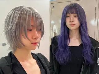 ロング 💥ウルフカット デザインあんな💥のヘアスタイル