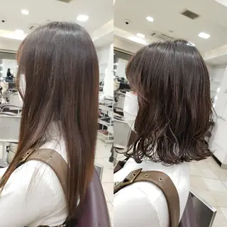 ミディアム ボブ・ロブ　福田 泰久✂️✨のヘアスタイル