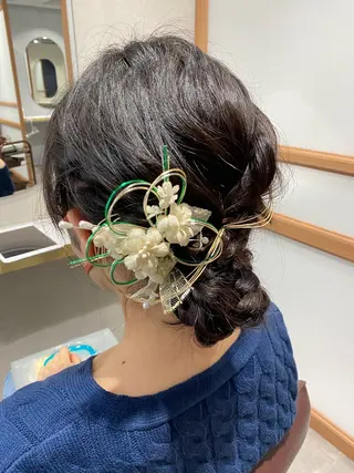 ヘアアレンジ 小松 真唯子のヘアスタイル